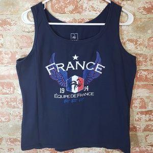 Womens France Football Federation Tank L
